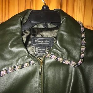 Terry Lewis classic luxuries leather jacket